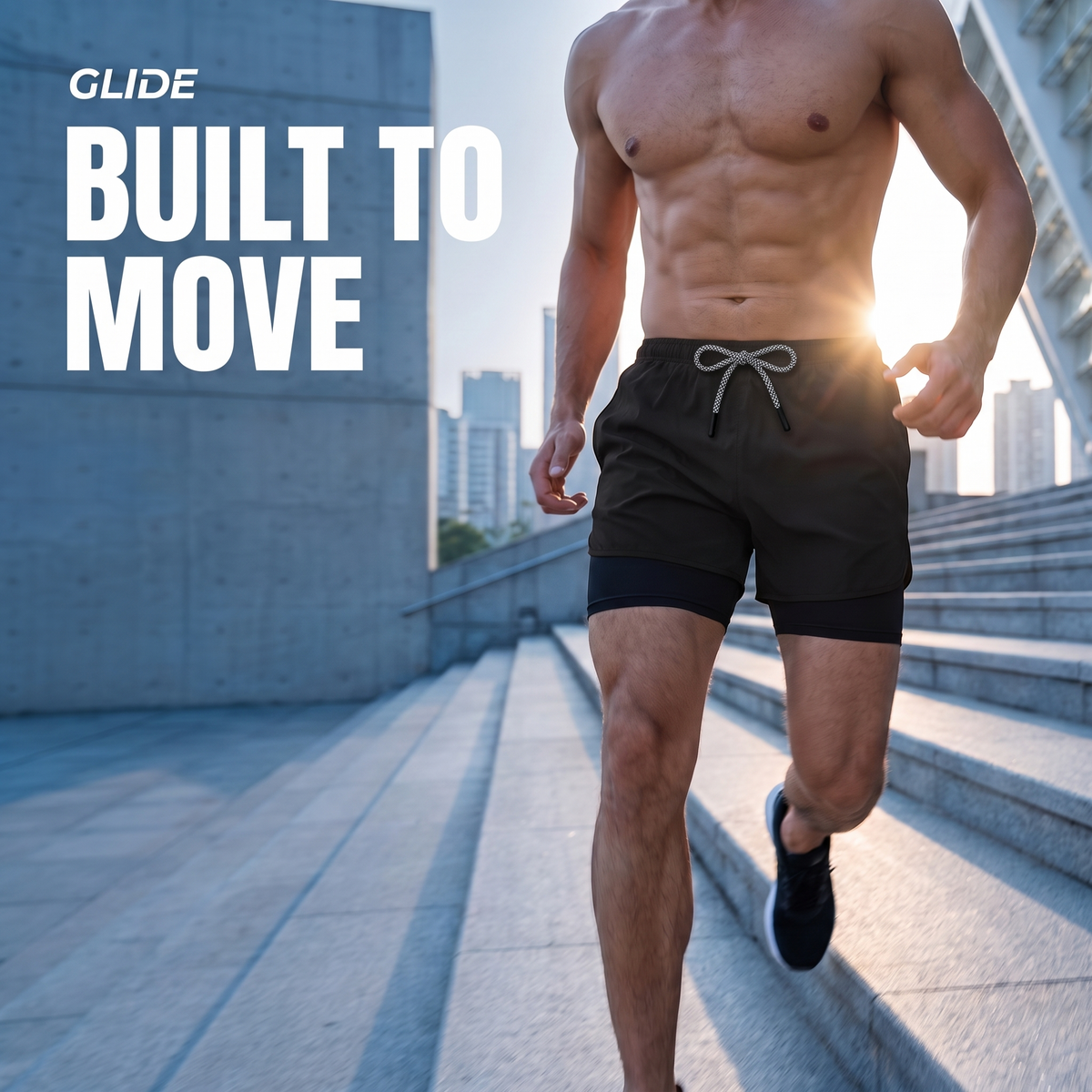Glide 2-In-1 Running Shorts