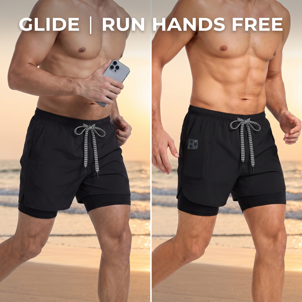 Glide 2-In-1 Running Shorts