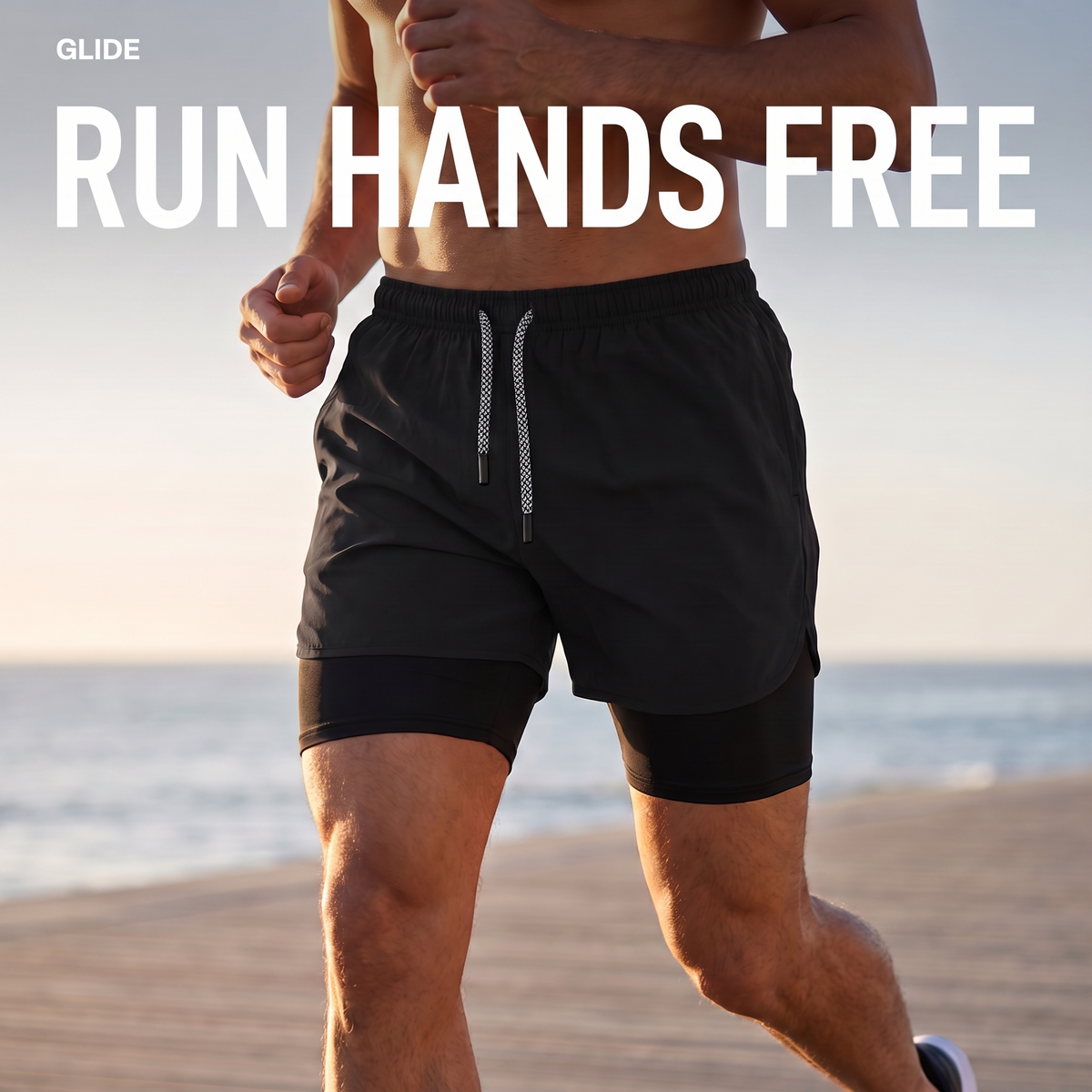 Glide 2-In-1 Running Shorts