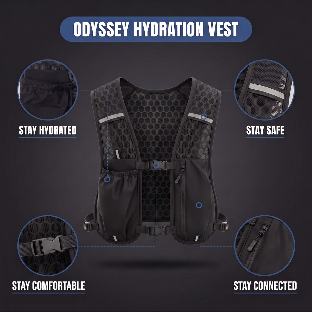 Odyssey Hydration Vest - Start Your Journey