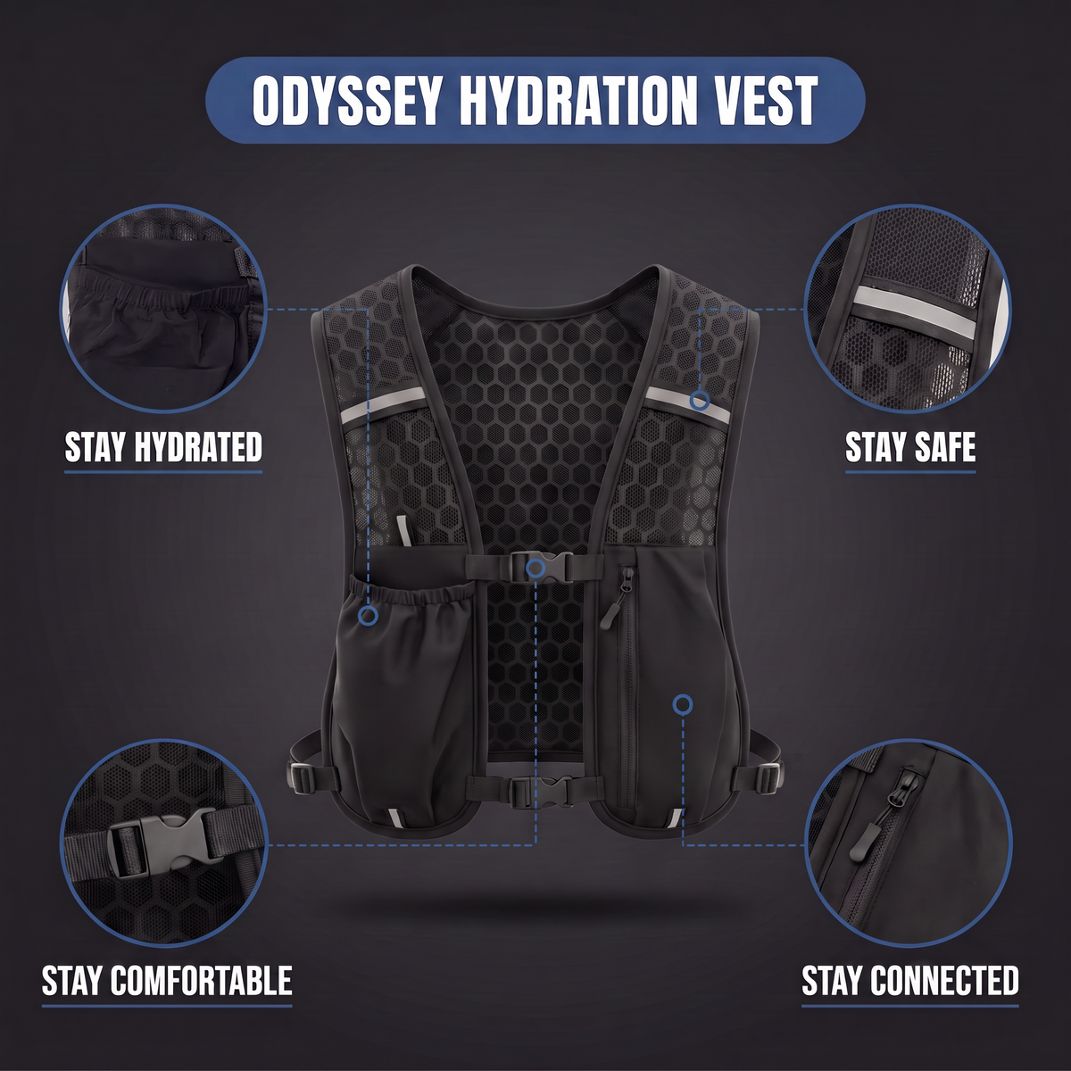Odyssey Hydration Vest - Start Your Journey