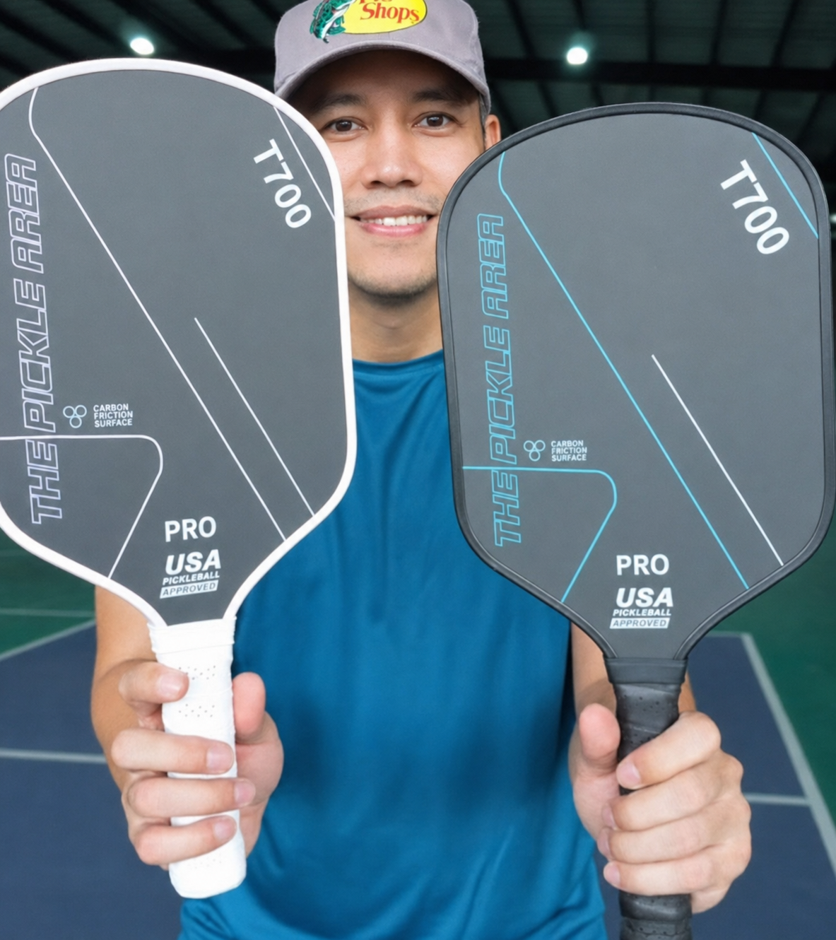 Vector 16mm - T700 Carbon Fibre Pickleball Paddle - Control, Spin & Reset